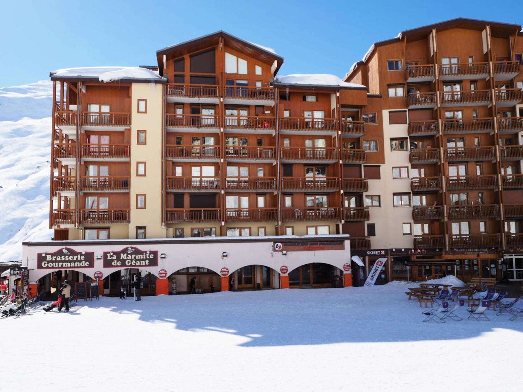 Residence Bellevue - Appartement Renove - Au Pieds Des Pistes - Balcon Vu Sur Les Pistes Mae-0024 Saint-Martin-de-Belleville Exterior foto